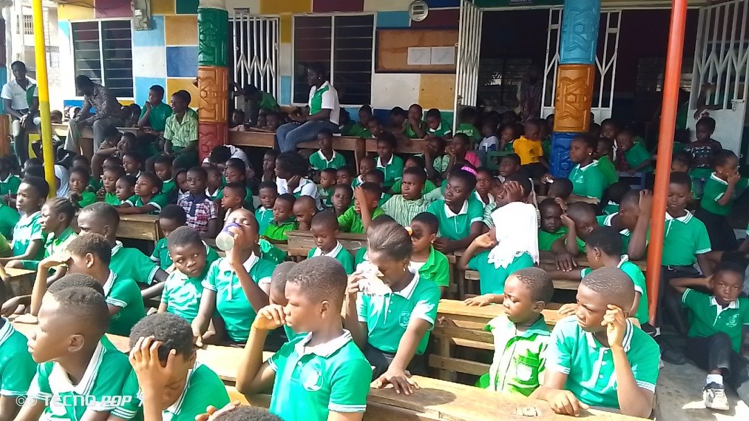 Classroom with students